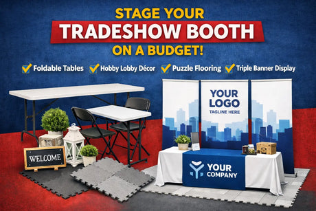 How to Save Money by Smartly Staging Your Tradeshow Booth (Without Renting Everything) DoTradeshow
