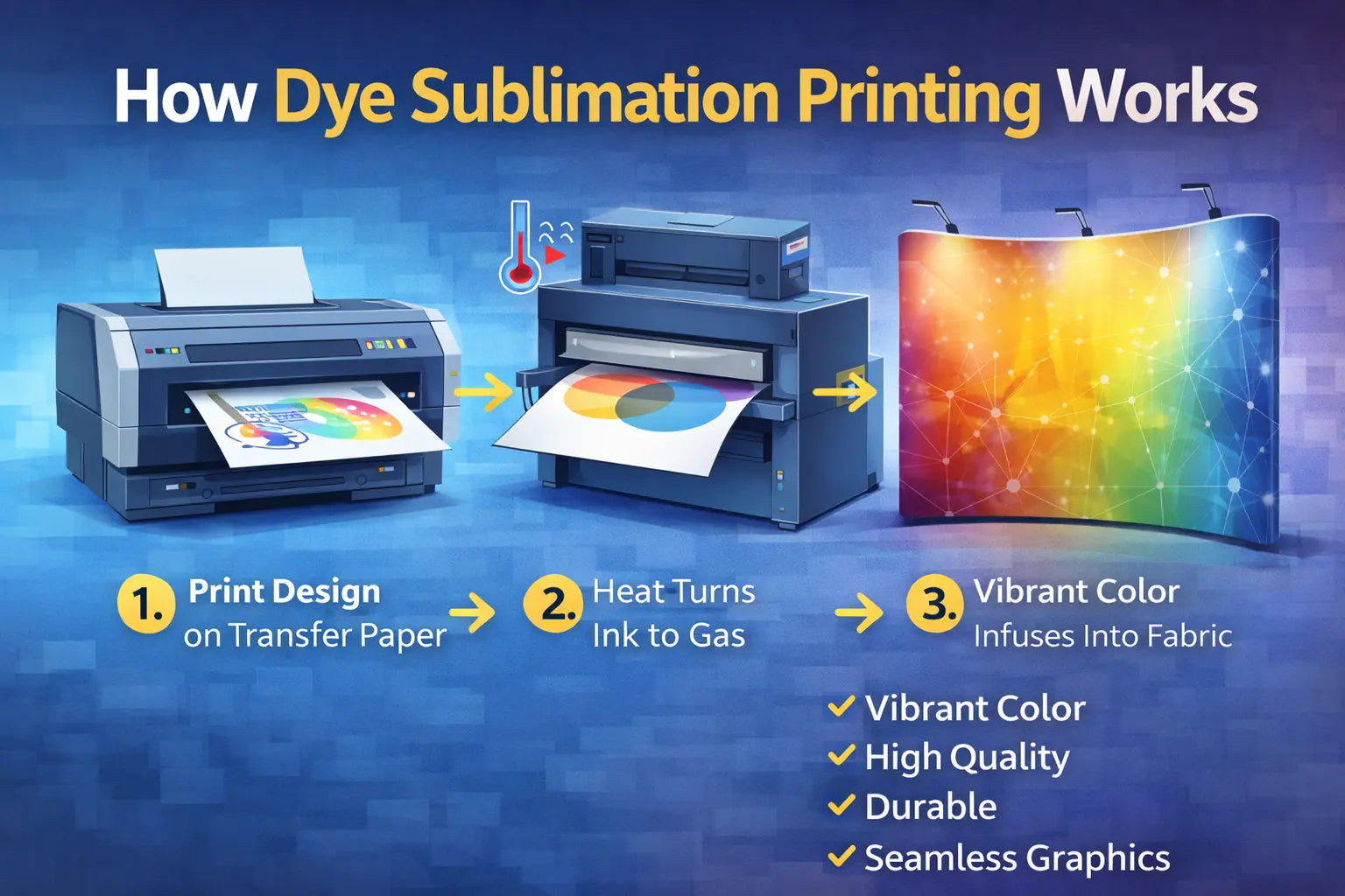 Understanding Dye Sublimation Printing for Trade Show Graphics DoTradeshow