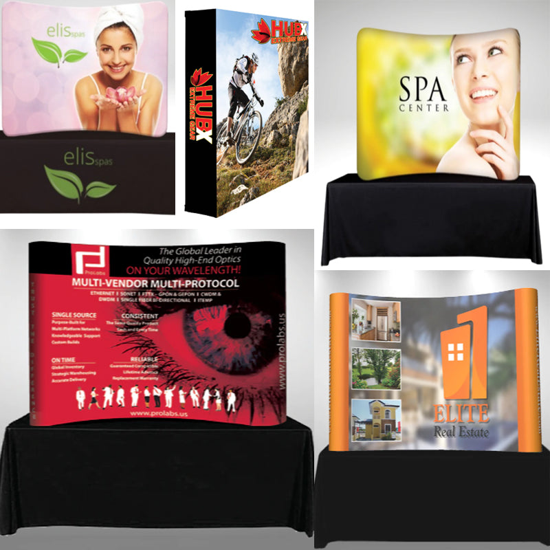 Tabletop Collection Display Tabletop Pop Up Displays – DoTradeshow