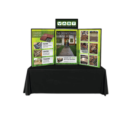 Replacement Graphic Package for Hook-and-Loop Folding Panel Display DoTradeshow