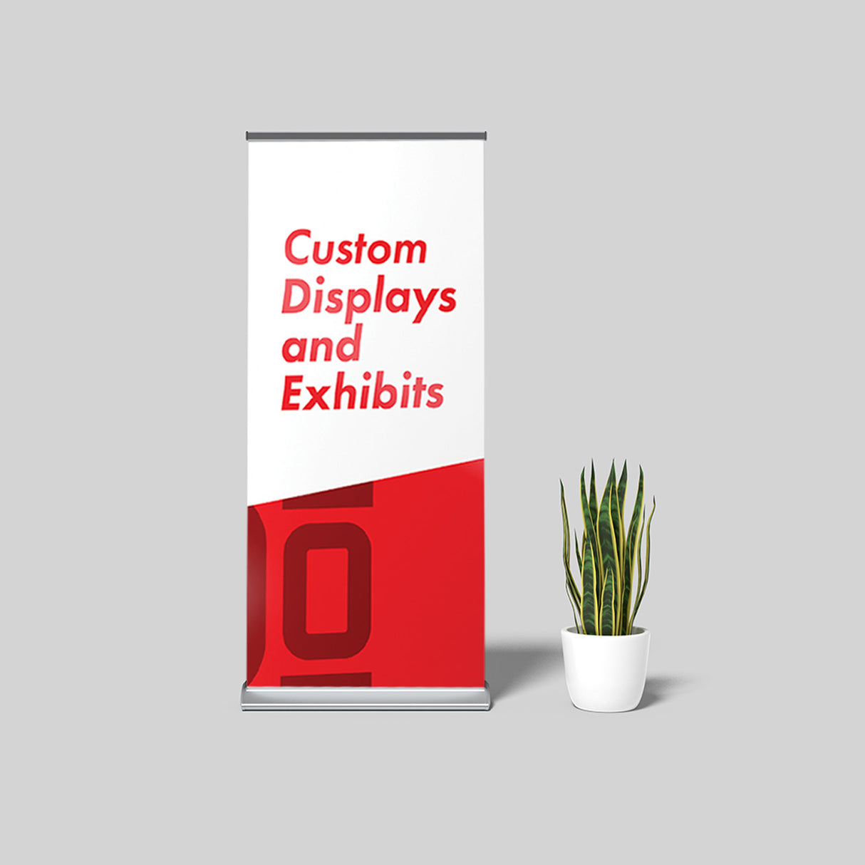 Silver Step Retractable Banner