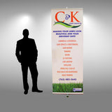 33.5" Retractable Banner Stand - Do Tradeshow - Custom Trade Show Displays and Booths in Minnesota