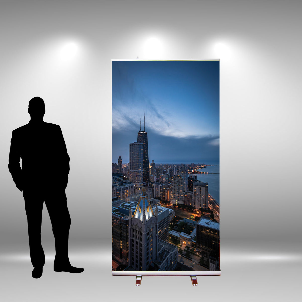 48" Retractable Banner Stand