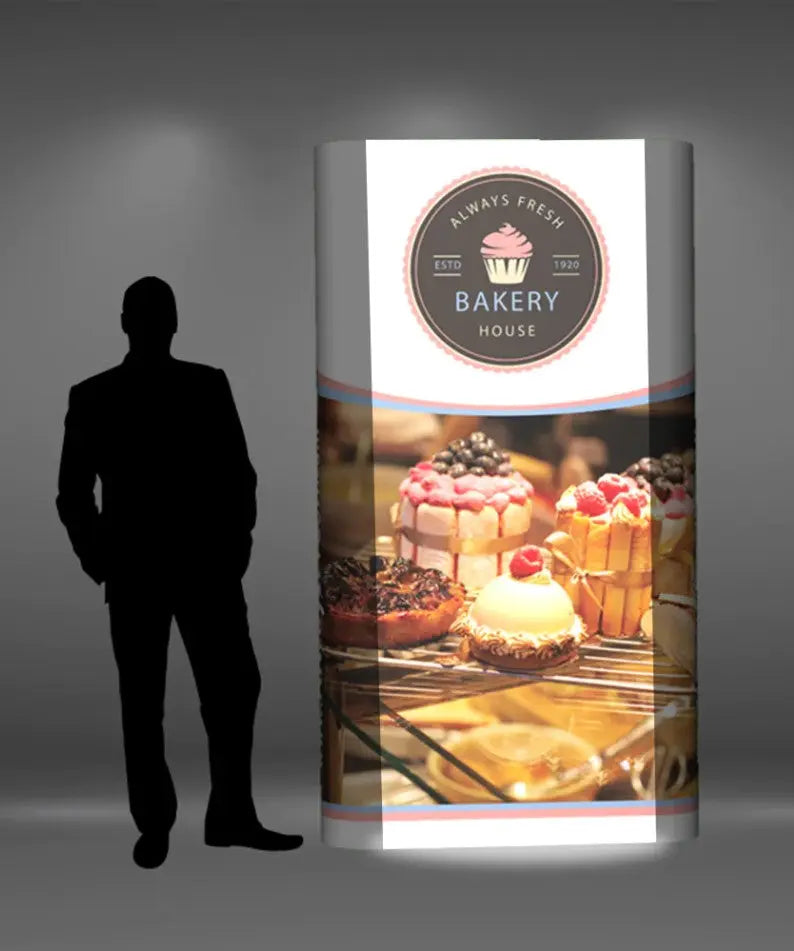 Back-Lit Pop Up Panel Upgrade Cost for Packages DoTradeshow