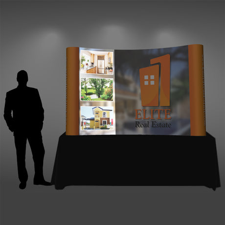 Back-lit Graphic Panel for Tabletop Pop Up Displays - Do Tradeshow - Custom Trade Show Displays and Booths in Minnesota