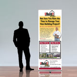UBuildIt 33.5" Retractable Banner Stand - Do Tradeshow - Custom Trade Show Displays and Booths in Minnesota